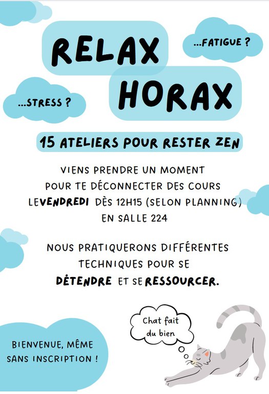 Relax Horax Affiche